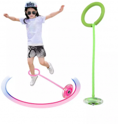 Coarda moderna cu iluminare LED pentru copii Culoare Verde 