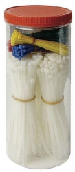 Coliere din plastic Mannesmann 13050 300 buc 
