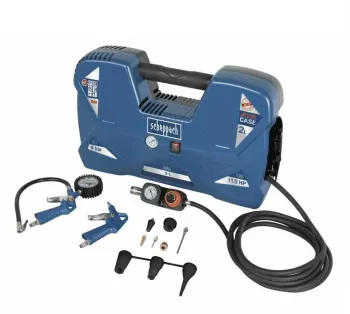 Compresor AIRCASE Scheppach 5906118901 1100 W 2L 8 bari 