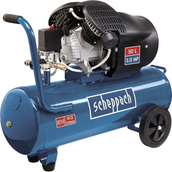Compresor cu doi cilindri HC53DC Scheppach 5906102901 2200 W 50L 10 bari 