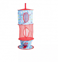 Cos suspendat organizator pentru jucarii Peppa Pig 27 5 x 75cm 