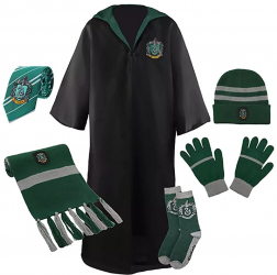Costum Harry Potter Roba Slytherin XS INTL 