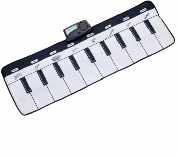 Covoras muzical piano electric pentru copii 110 cm x 35 cm 