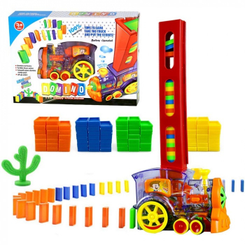 Domino trenuletul cu 80 piese 7Toys