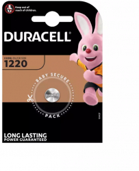 Duracell CR1220 3V 36mAh baterie cu litiu Continutul pachetului 1x Blister 
