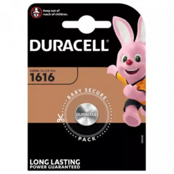 Duracell CR1616 baterie plata Continutul pachetului 1x Blister 