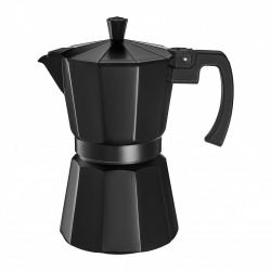 Espressor aragaz 6 cesti 300ml aluminiu DOMOTTI Negra 