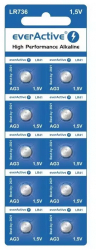 everActive AG3 G3 LR736 baterie alcalina plata Continutul pachetului 1x Blister