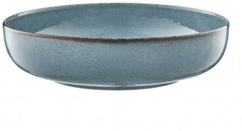 Farfurie adanca 20cm albastru portelan AMBITION Craft 