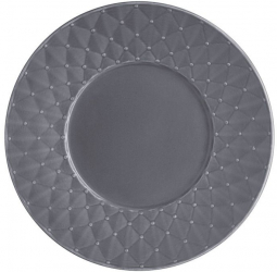 Farfurie desert 20.5cm gri portelan AMBITION Glamour 