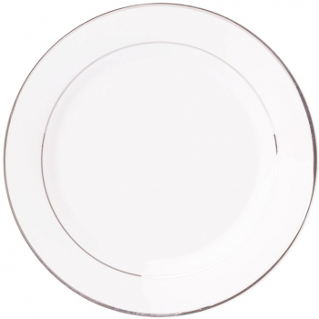 Farfurie plata 27cm portelan AMBITION Aura Silver 