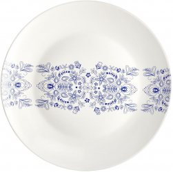 Farfurie plata 27cm portelan AMBITION Folk 