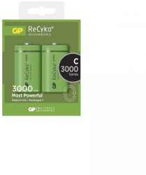 GP 1.2V C/HR14 3000mah NiMh 3000 Series baterie reincarcabila Continutul pachetului 1x Blister 