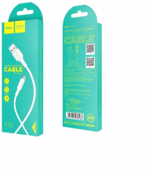HOCO Soarer X25 cablu de date USB la Micro-USB Lungime 1 Metru Culoare Alb 