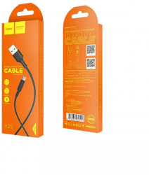 HOCO Soarer X25 cablu de date USB la Micro-USB Lungime 1 Metru Culoare Negru 