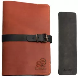 Husa din piele pentru cutite si dalti de sculptura BeaverCraft TR3X15