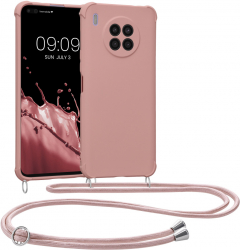 Husa Kwmobile pentru Huawei nova 8i Silicon Roz 59008.154 