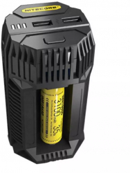 Incarcator auto Nitecore V2 3A Li-ion IMR Ni-MH NiCd 
