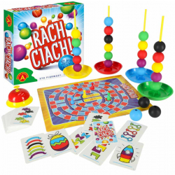 Joc de societate Rach Ciach 94 piese multicolor 