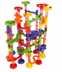 Joc Marble Run Circuit cu bile Pista cu 219 piese pentru copii 