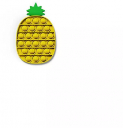 Joc POP IT din silicon model ananas 