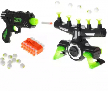 Jucarie Dark Shot Mingi zburatoare si Pistol cu tinte 