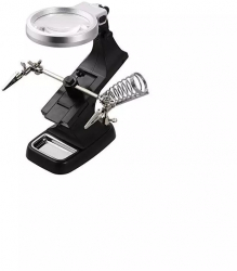 Lupa Gadget cu brate 3x si 4.5x Zoom cu lumina LED Culoare Negru 