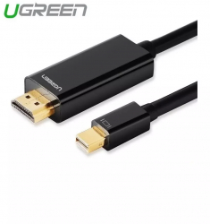 Mini Dislayport DP Male HDMI Male cable Lungime 1.5 Metri Culoare Negru 