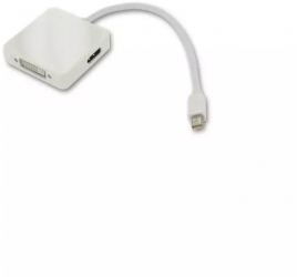 Mini DisplayPort 3 in 1 la DVI HDMI si DisplayPort 