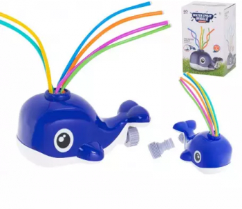 Mini fantana de gradina tip balena pentru copii 