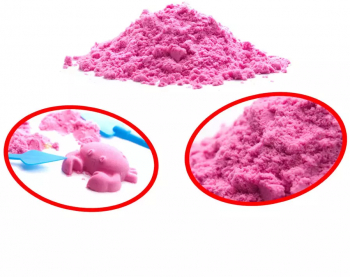 Nisip kinetic modelabil roz pachet 1 kg 