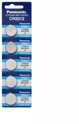 Panasonic Lithium CR2012 3V 55 mAh baterie blister de 5 bucati 