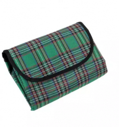 Patura plaja sau camping 180 x 150 cm verde 