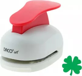 Perforator DACO Hobby Model Trifoi Plastic/Metal Perforare 5 cm Multicolor Perforator Lucru Manual Perforator Trifoi 