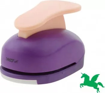 Perforator DACO Hobby Model Unicorn Plastic/Metal Perforare 7.6 cm Multicolor Perforator Lucru Manual Perforator Model Unicorn 