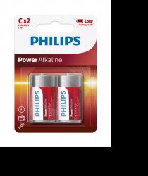 Philips Power C/LR14 Alcaline Continutul pachetului 1x Blister 
