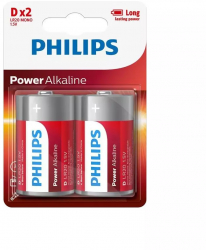 Philips Power D/LR20 Alkaline - 2 bucati Continutul pachetului 1x Blister 