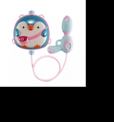 Pistol cu apa si rezervor tip rucsac cu bretele ajustabile model pinguin 