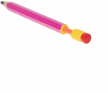 Pistol de apa model creion 54 cm roz 