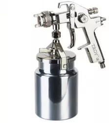 Pistol de vopsit cu aer comprimat alimentare prin suctiune Troy 18619 1000 ml O1.8 mm 