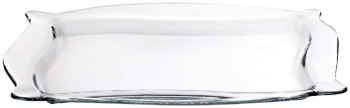 Platou dreptunghiular 34x22cm sticla PASABAHCE Patisserie 