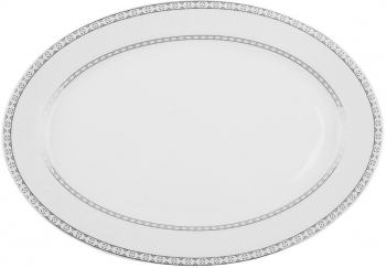 Platou oval 30x21cm AMBITION Baron Silver 