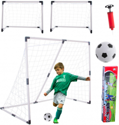 Poarta de fotbal pentru copii 2 in 1 185x120x70cm 