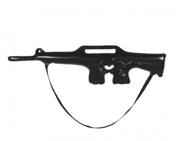 Pusca gonflabila swat negru 55 cm 