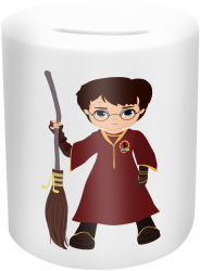 Pusculita Harry Potter Broom 10 Cm Piggy22