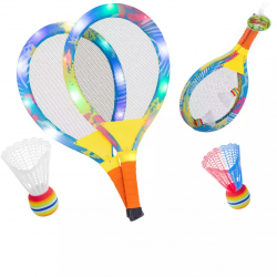 Rachete de tenis sau badminton cu Iluminare LED