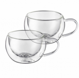Set 2 cesti 300ml sticla termorezistenta AMBITION Mia 