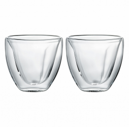 Set 2 pahare 250ml termorezistente model inima AMBITION Mia 