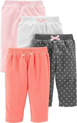 Set 4 pantaloni pentru fetite Simple Joys by Carter s baby-girls Marimea 24M 24 luni - OUTLET 