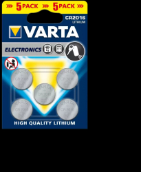 Set Baterii profesionale Varta CR2016 6016 Conținutul pachetului 1x Blister